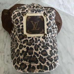 Leopard Print Baseball Hat